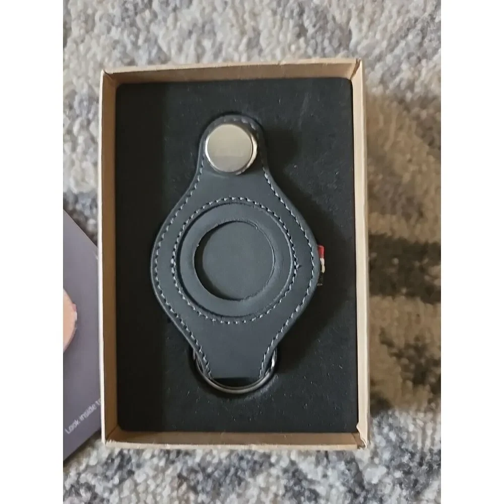 Garzini Lusso‎ Key Holder FOR Airtag KH-L1A Carbon Black (No Airtag) NIB New